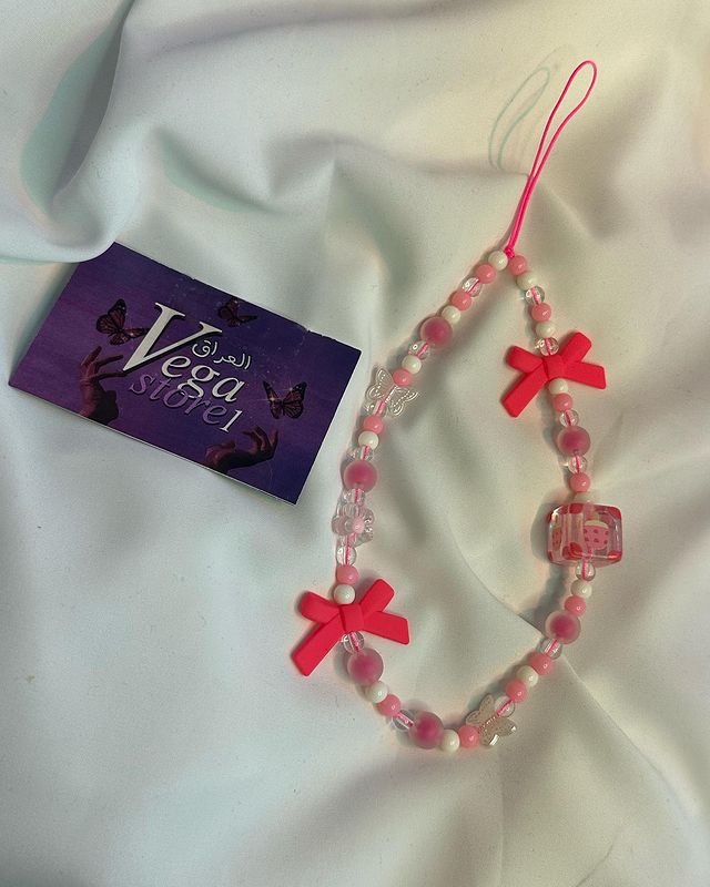 Pink fiunka medallion